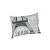 Alcam Paris párna Eiffel torony mintával, 50x70 cm