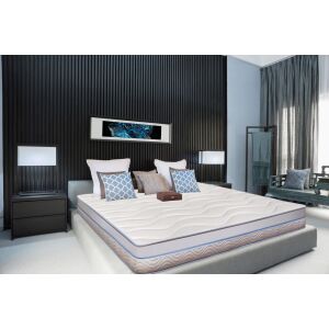Green Future, 14 + 5 Arctic Gel Memory Orthopaedic Mattress, 7 comfort zones, 160x200 cm 143686283 - Furniture