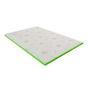 Topper 90x200, SomnoMed Antiacaria, pentru alergici, H 7cm, husa detasabila  si lavabila