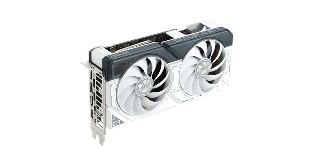 ASUS NVIDIA RTX 4060 Ti 8GB GDDR6 - DUAL-RTX4060TI-O8G-WHITE
