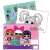 Bloc de desen A4 spirala, LOL Surprise Many Feels, 40 foi si stickere Roz 61695548