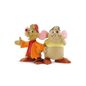 Bullyland Cinderella Mice figurines, Jackie and Gus, 4cm - Bullyland