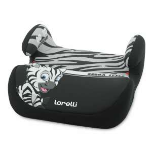 Lorelli Topo Comfort autós ülésmagasító 15-36kg - Zebra grey-white 2020 61700069 Ülésmagasítók - Zebra