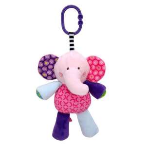 Lorelli Toys plüss zenélőjáték - pink elefánt 61741320 Lorelli Babakocsi & Kiságy játék