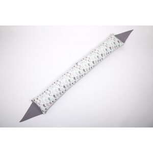 Incababy Kismama Párna Whale L terhességi párna, bálna mintával, szürke és fehér, hosszú és vékony - Incababy