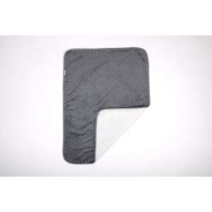 Incababy Szürke Csillagos Babatakaró, puha és kényelmes, tökéletes öleléshez - Incababy