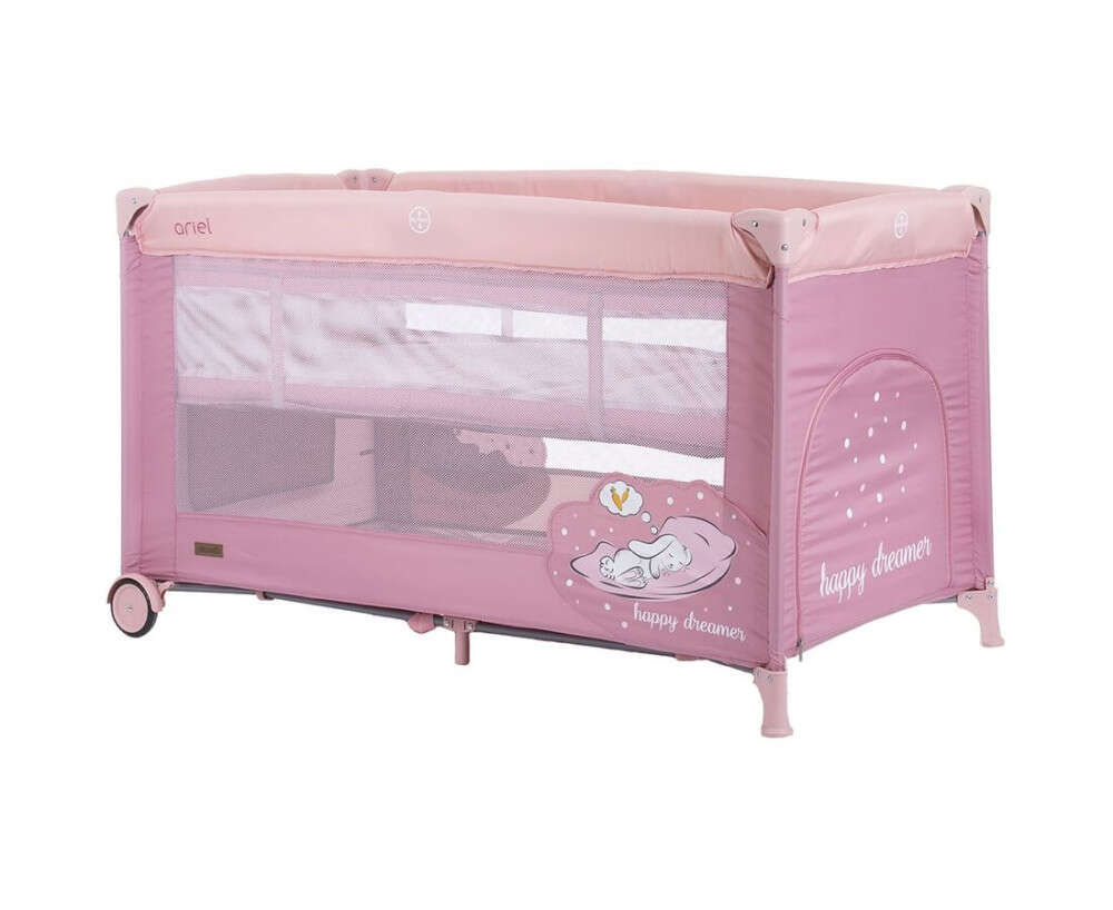 Chipolino Ariel Utazóágy - Rózsaszín