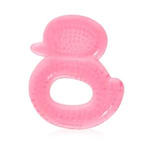 Rózsaszín kacsás rágóka baba fogzáshoz, Baby Care márka - Rágóka