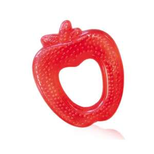 Baby Care Piros Almás Rágóka, puha és texturált rágóka babáknak - Rágóka