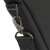 RivaCase Narita 8135 15.6 inch black business attaché laptop bag shoulder strap detail