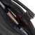 Inside view of the RivaCase Narita 8135 15.6 inch black business attaché laptop bag with pockets