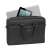 RivaCase Narita 8135 15.6 inch black business attaché laptop bag with laptop and tablet inside