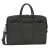 RivaCase 8135 Narita 15.6 inch black business attaché laptop bag front view