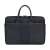 Front view of RivaCase 8135 Narita black laptop bag