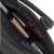 Inside view of the RivaCase Narita 8135 15.6 inch black business attaché laptop bag with pockets