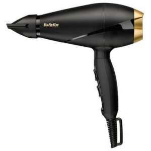 BaByliss 6704E Power Pro Haartrockner, schwarz und gold, professionelle Salonqualität - Haartrockner