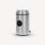 Severin KM3879 coffee and spice grinder, side view, stainless steel