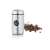Severin KM3879 coffee and spice grinder, stainless steel, with coffee beans