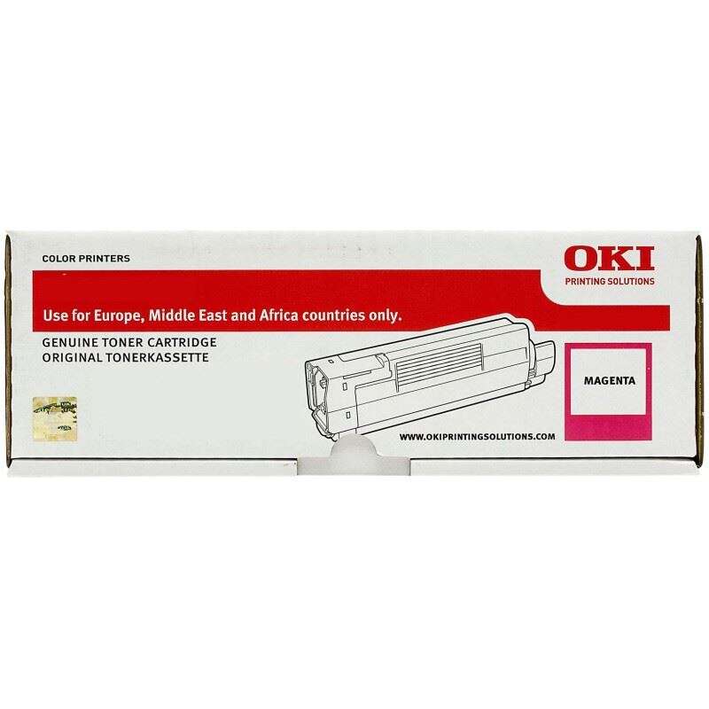 Oki MC853 MC873 Magenta lézertoner eredeti 7,3K 45862838