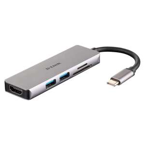 D-Link DUB-M530 2 portos USB HUB+ HDMI + kártyaolvasó 61722139 