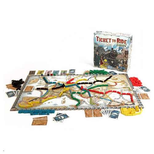 Ticket to Ride: Európa Társasjáték (2-5 játékos) 65549053 - Társasjáték