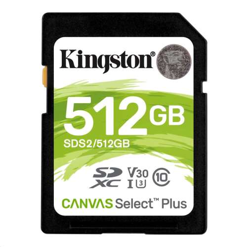 Karta pamięci Kingston Canvas Select Plus SDXC - 512GB 61723134