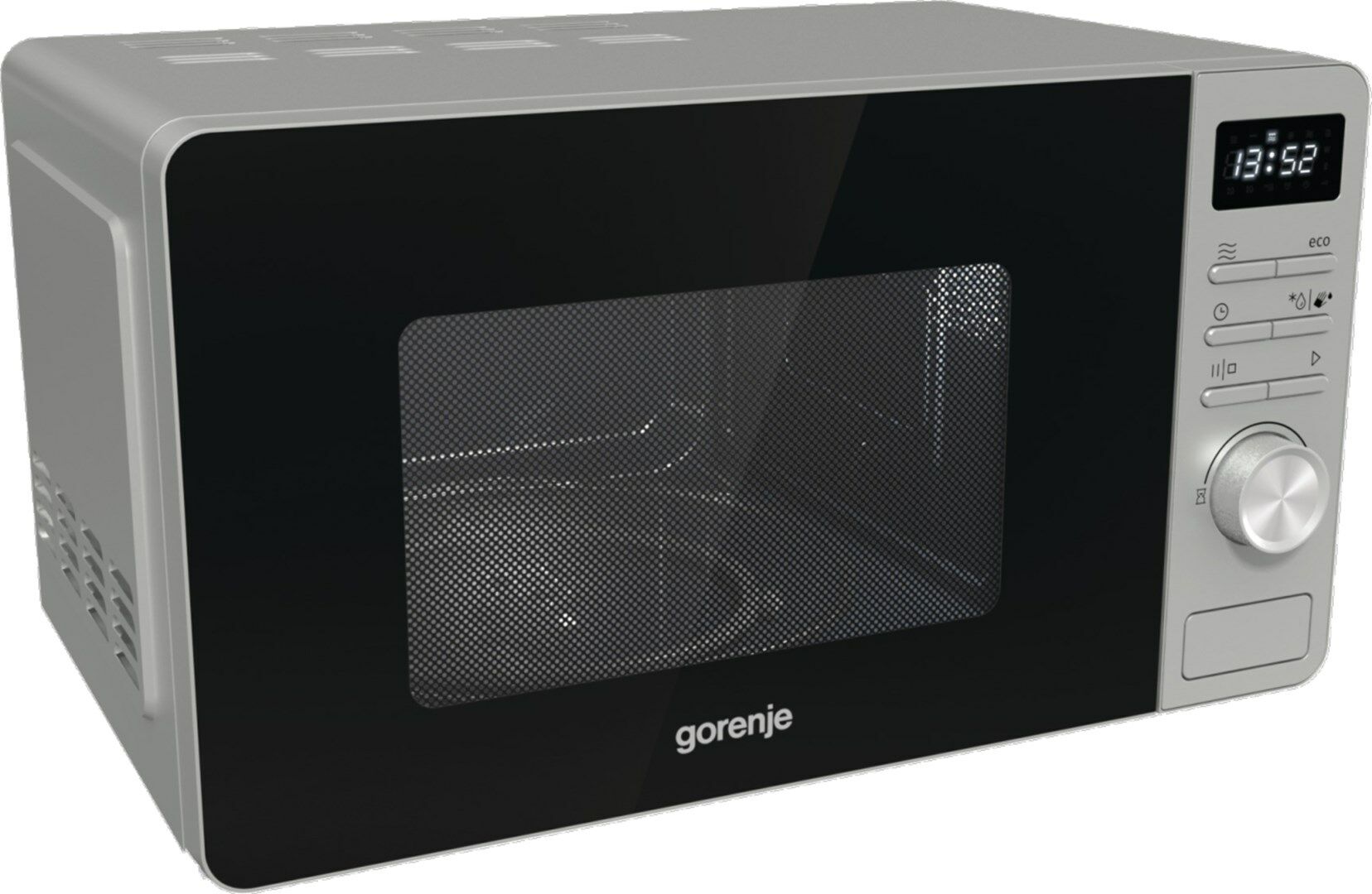 E-shop Gorenje MO20A3X Mikrovlnná rúra, 20 l, 800 W, 5 rýchlostí, SmartControl