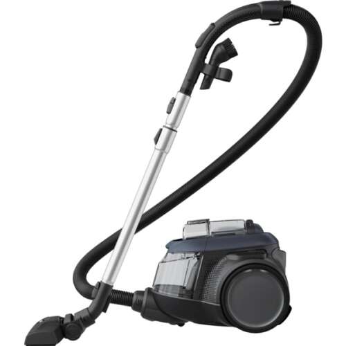 Aspirator Electrolux EL61C3DB fără sac, albastru și negru, vedere laterală