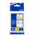 Brother TZe-S211 6mm Black on White Label Tape Cassette, Strong Adhesive, 8m
