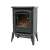 Somogyi FKK 15 electric fireplace, black, with realistic flame effect