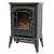 Somogyi FKK 15 electric fireplace, black, with realistic flame effect