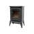 Somogyi FKK 15 electric fireplace, black, with realistic flame effect