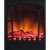 Somogyi FKK 15 electric fireplace, close-up of the flame effect