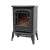 Somogyi FKK 15 electric fireplace, black, with realistic flame effect