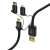 Hama 3 az 1-ben USB kábel Micro USB, Type-C és Lightning csatlakozókkal