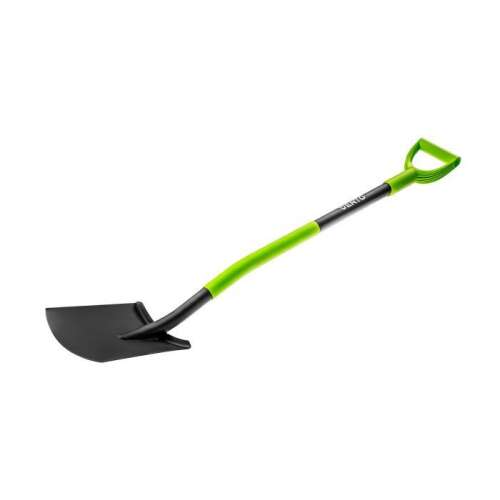 Verto 15G011 Schaufel mit grünem Griff, Gartengerät