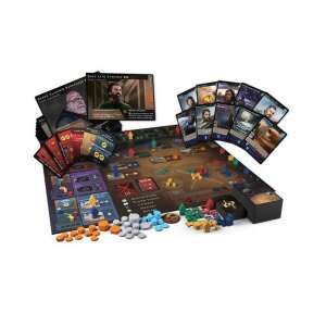 Asmodee Dune: Imperium gra planszowa, wszystkie elementy gry, w tym plansza, karty, żetony i figurki graczy - Asmodee Gra planszowa