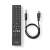 Nedis TVRC1110BK universal TV remote control with cable