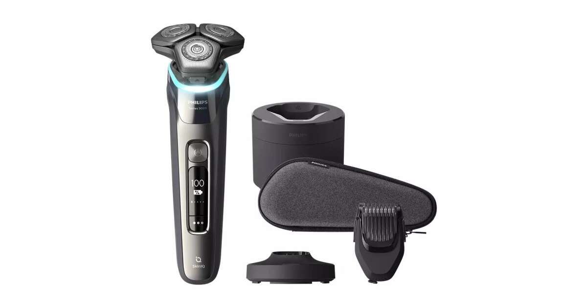 Philips S9987/59 Shaver Series 9000 Nedves és Száraz Elektromos Borotva ...