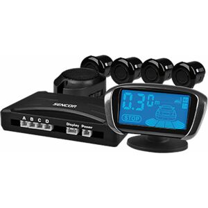 Sencor SCA PARK200 Parking Sensor System with LCD Display and 4 Sensors - Parking Sensor