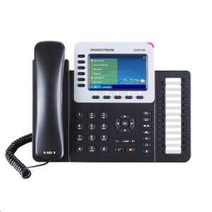 Grandstream GXP2160 IP phone, black, with color screen, 6 line keys, HD audio - VoIP Equipment