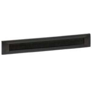 Legrand 0 465 28 cable duct, black, 1U, 19 inch - Rack Cabinet Accessory
