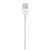 Cablu Apple Lightning la USB, alb, 1 metru