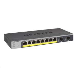Netgear GS110TP-300EUS 8-Port Gigabit PoE Switch mit 2 SFP-Ports - Netgear