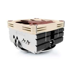 Cooler CPU Noctua NH-L9x65 cu profil redus, vedere înclinată - Ventilator de PC