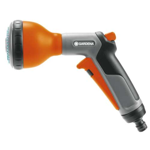 Duza de pulverizare multifuncțională Gardena Classic, 3 modele de jet: moale, ceață și jet