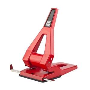 Sax 608 perforator de hârtie greu, roșu - Perforatori de hârtii