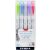 Zebra Mildliner Brush Cool&Refined  5db-os kettős végű ecset marker 61741981