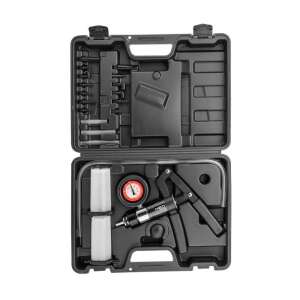 NEO Tools 11-267 Vákuum és nyomás tesztelő készlet, Autófék légtelenítő készlet, Fékfolyadék légtelenítő készlet, Fékrendszer légtelenítő készlet, Vákuumszivattyú, Nyomásmérő, Autójavító szerszámkészlet - NEO Tools