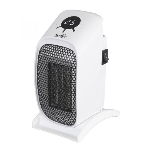Somogyi FKH 400 portable mini ceramic heater angled view